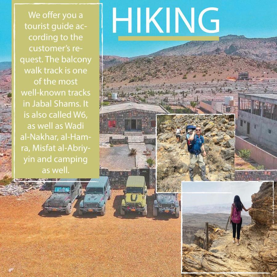 Jabal Shams Mountain Rest House Al Hub Bagian luar foto