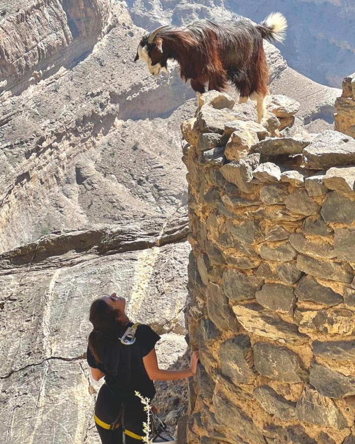 Jabal Shams Mountain Rest House Al Hub Bagian luar foto
