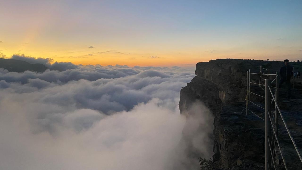 Jabal Shams Mountain Rest House Al Hub Bagian luar foto
