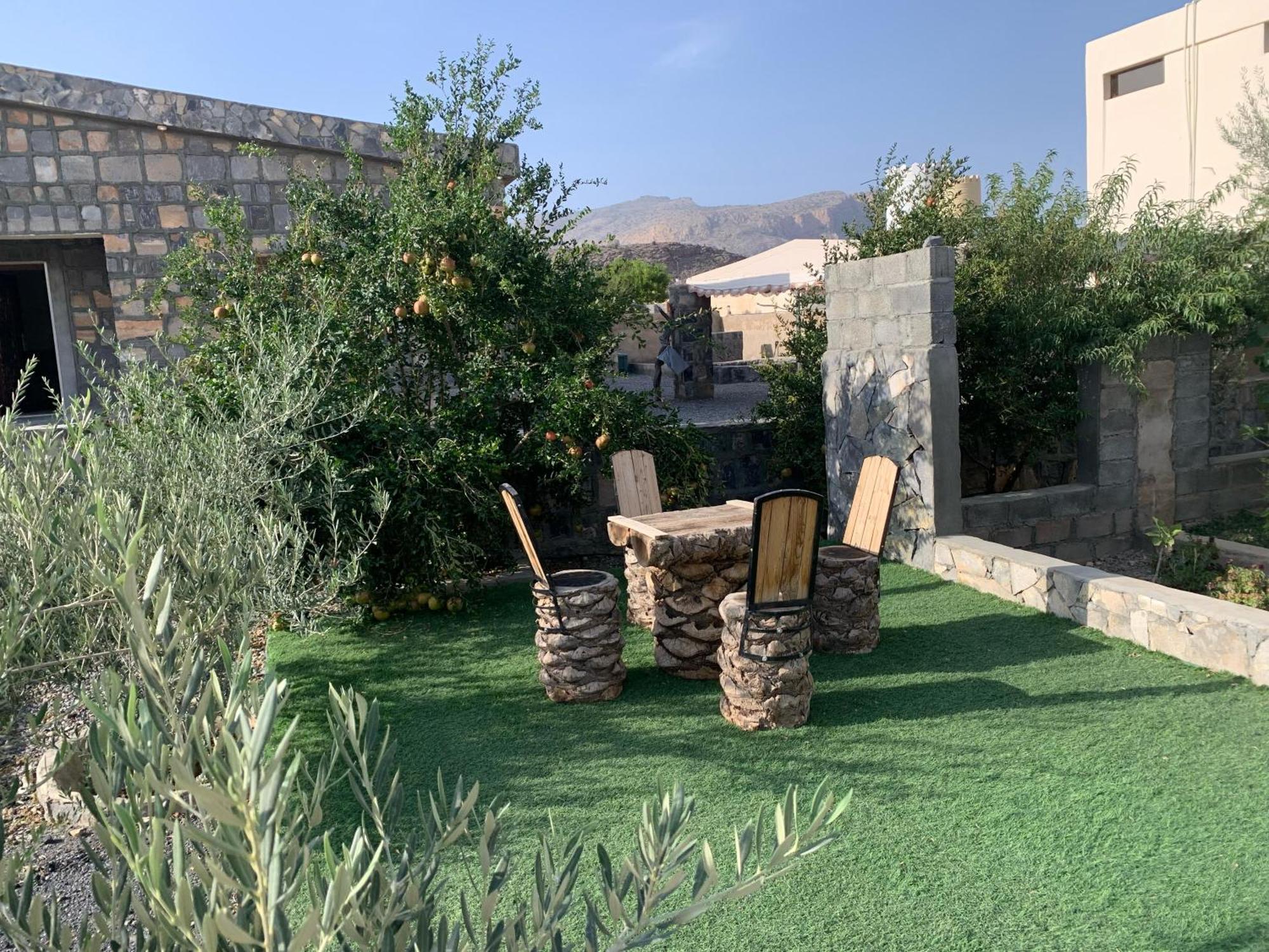 Jabal Shams Mountain Rest House Al Hub Bagian luar foto