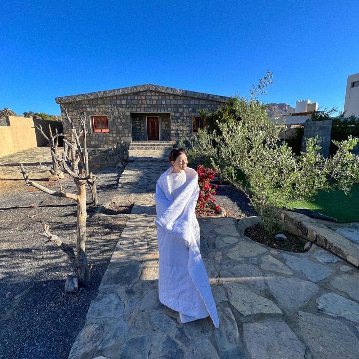 Jabal Shams Mountain Rest House Al Hub Bagian luar foto